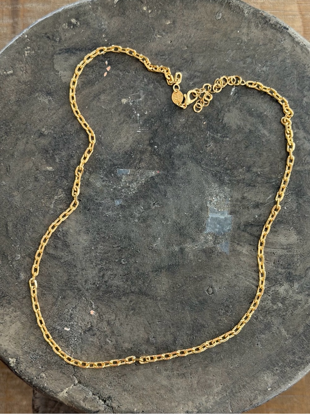 18k Gold Filled Chain Necklace - Elegant Women's Jewelry